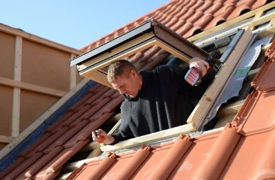 Pose de fenêtres de toit Velux à Bueil